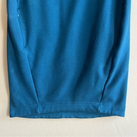 Athleta COZY KARMA MOCK NECK DRESS Teal size Small - Picture 6 of 16